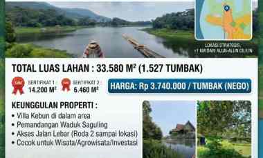 tanah kebun dekat saguling