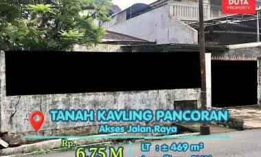 Tanah Dijual di Pancoran