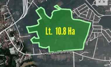 Tanah Dijual di Jl. Raya Cikuda cileungsi kab. Bogor.