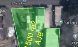 Dijual Tanah Komersil 1500 m2 - Jatiasih