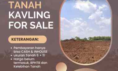 Tanah Kosongan hanya Kurang dari 200 Jutaan