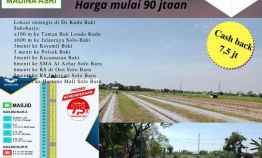 Tanah dan Kavling Murah Baki Sukoharjo