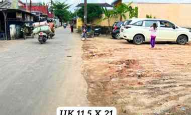 Tanah Lokasi Plaju Pertahanan