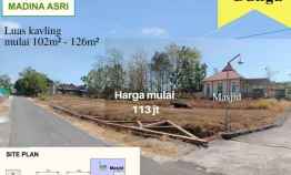 Tanah Dijual di Lorog tawangsari Sukoharjo