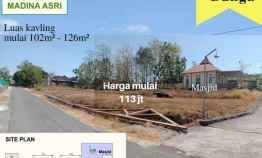 Tanah Murah Tawangsari Sukoharjo