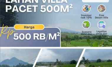 Tanah Luasan Besar Pacet, 5 menit dari Amanatul Ummah