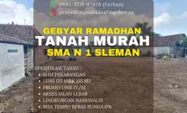 Tanah Murah Belakang Sma N 1 Sleman