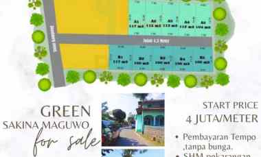 Tanah Murah dekat Lotte Mart Maguwoharjo 4jt/meter