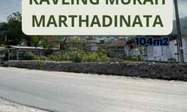 tanah murah di marthadinata strategis