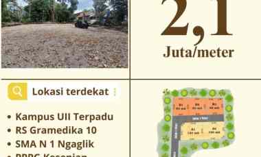 Tanah Murah di Ngaglik dekat PPPG Kesenian Klidon