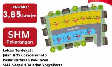 Tanah Murah di Pusat Kota Jogja dekat Malioboro