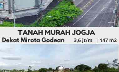 Tanah Murah Jogja dekat McD Godean