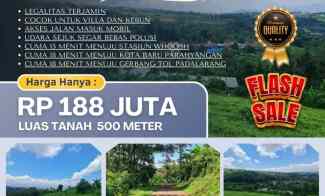 Tanah Dijual di Bandung, Padalarang, Cikalong Wetan, Lembang, Ciwidey, Pangalengan