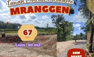 Tanah Murah Sertifikat Ready di Mranggen Polokarto