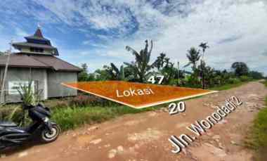 Tanah Murah Siap Bangun Ruko Wonodadi 2 Harga 345 jt