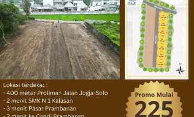 Tanah Murah Utara Proliman Bogem jl. Jogja - Solo
