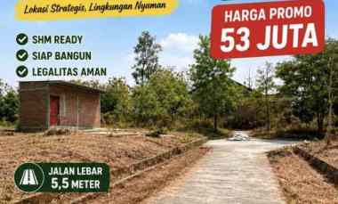 Tanah Nguter Sukoharjo Shm, Jalan 5,5m