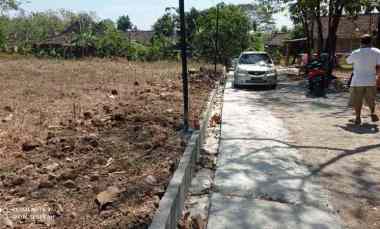 Tanah Dijual di jagan bendosari , sukoharjo