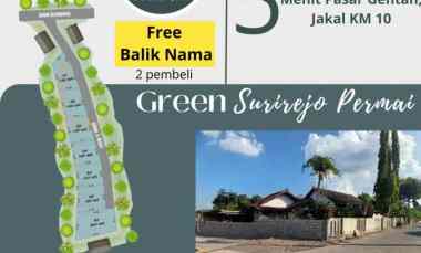 Tanah Pekarangan Murah di Timur Pasar Gentan