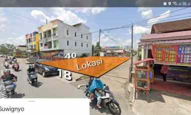 Tanah Pinggir Jalan Suwignyo Siap Bangun