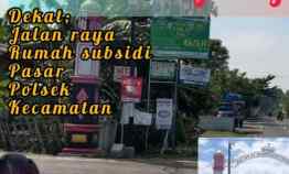 Tanah Murah di dekat Jalan Raya Polokarto