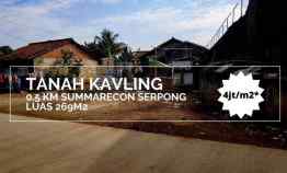 Tanah Dijual di Bojong Nangka Kelapa Dua Tangerang