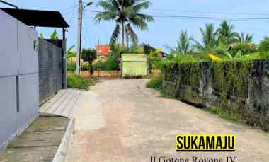 Tanah Siap Bangun Area Sukarami Palembang