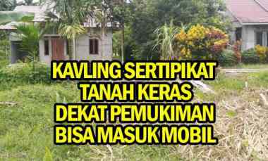 Tanah Siap Bangun dekat Pemukiman Lokasi di Pontianak