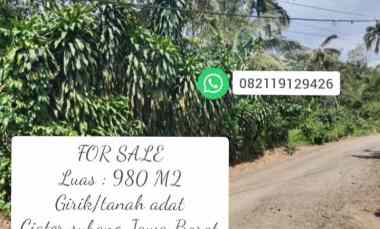 Tanah Dijual di Subang