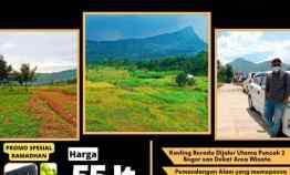 Kavling Pemandangan Alam Terindah di Bogor Timur