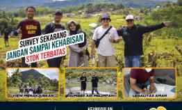 Tanah Kavling dengan View Menakjubkan Cocok untuk Wisata Keluarga