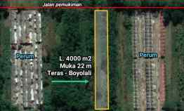 Tanah Dijual di Teras Boyolali