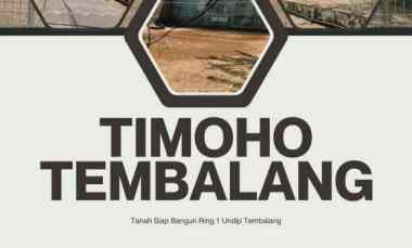 Tanah Timoho Tembalang Kawasan Ring I Undip