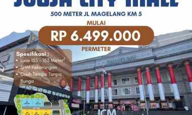 tanah timur mall jcm 500 meter jl magelang km 5