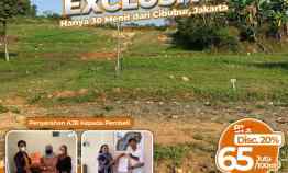 Tanah Murah Serbaguna Legalitas Aman Lokasi Strategis dekat Cibubur