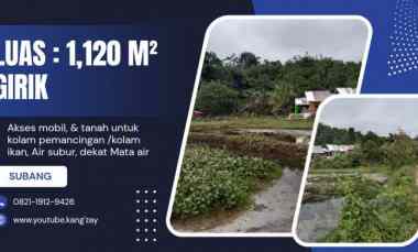 Tanah Dijual di Subang