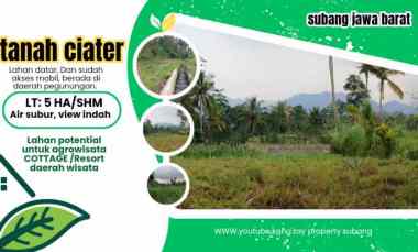 Tanah Dijual di Subang