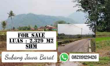 Tanah Dijual di Subang