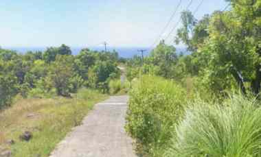 Tanah View Laut dan Gunung di Tulamben Karangasem Bali