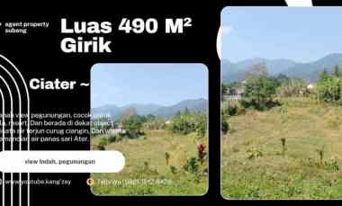 Tanah Dijual di Subang