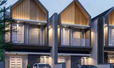 Tenggilis, Rumah Model Scandinavian, 2 Unit Jejer
