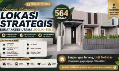 Tinggal Lebih Nyaman di Kawasan Premium Berbah Sleman