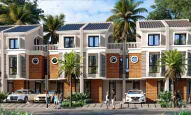 Townhouse 3 Lantai Semi Furnished Akses Mudah