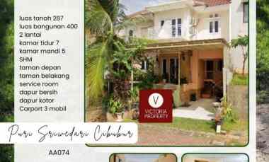 Turun Harga Dijual Cepat Rumah Puri Sriwedari Cibubur