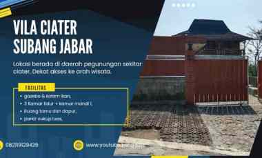 Vila di Daerah Ciater, Subang Jawa Barat