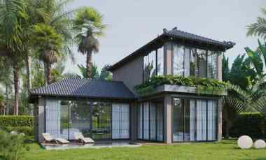villa in a boutique wellness complex
