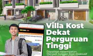 Villa Kost Strategis dekat Kampus