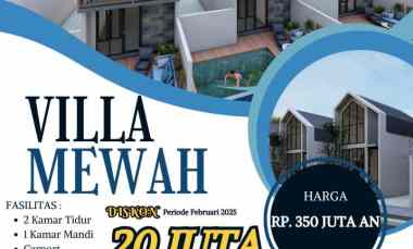 Villa Mezzanine Pacet, dekat Bundaran Pacet