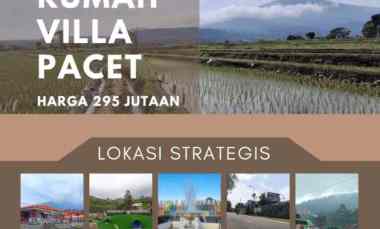 Villa Mezzanine Pacet,Kawasan Wisata Pacet